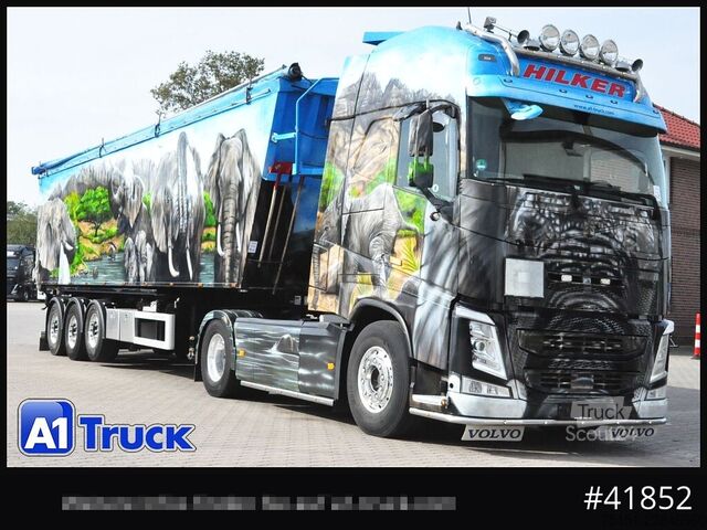 Standard trækkerunit VOLVO FH 500 XL, Hydraulik Navi, Leder, Standklima Airbrush, Show Truck