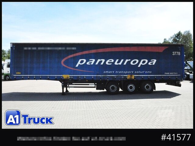 Відкритий напівпричіп з тентом Kögel S 24 Tautliner, Code XL, BPW,  TÜV 09-2027