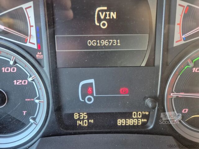 Farlige stoffer DAF XF 480 FT SUPER SPACE CAB ADR ZF INTARDER