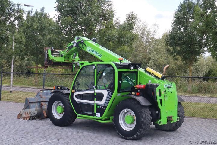 Teleskopski viličar Merlo TF33.7-115LC TURBOFARMER | 40KM/H | BSS | FORKS...