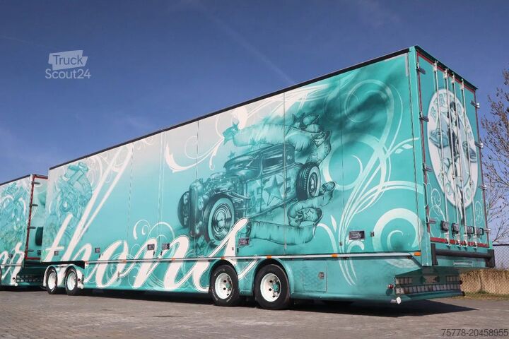 Kovček Scania R560 V8 | BERTHONS HOT ROD | CUSTOM SPECIAL TRUCK