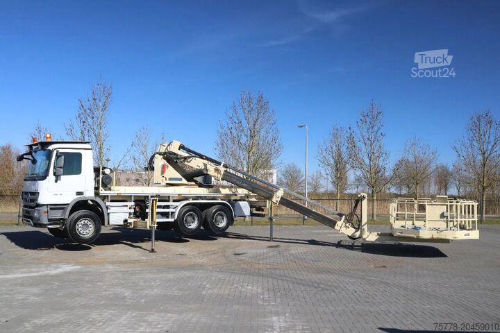 Hefplatform Mercedes-Benz Actros 2636 6X4 | TUNNEL PLATFORM | REMOTE DRIVING