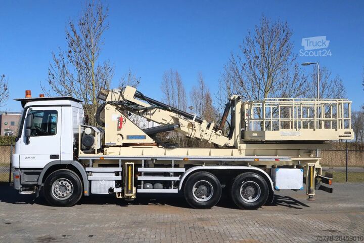 Hefplatform Mercedes-Benz Actros 2636 6X4 | TUNNEL PLATFORM | REMOTE DRIVING