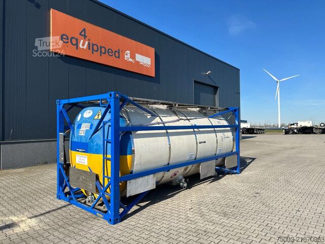 Kontti UBH INTERNATIONAL 20FT ISO 22.500L / 3 comp (3x 7.500L) / IMO-1 /...