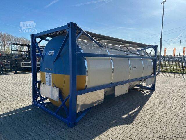 Kontti UBH INTERNATIONAL 20FT ISO 22.500L / 3 comp (3x 7.500L) / IMO-1 /...