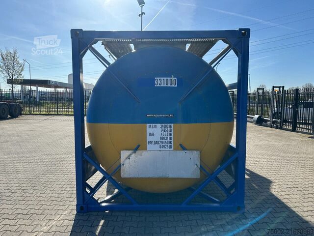 Kontti UBH INTERNATIONAL 20FT ISO 22.500L / 3 comp (3x 7.500L) / IMO-1 /...