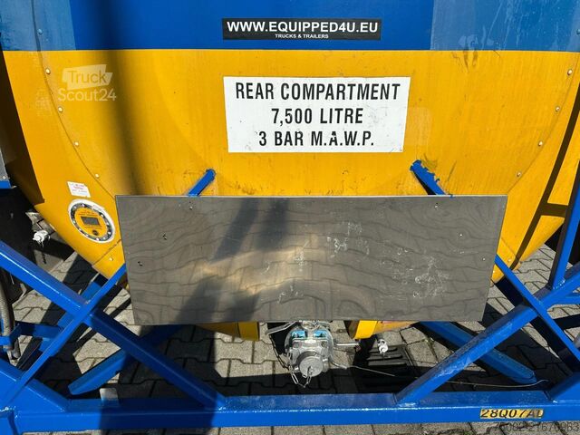 Kontti UBH INTERNATIONAL 20FT ISO 22.500L / 3 comp (3x 7.500L) / IMO-1 /...