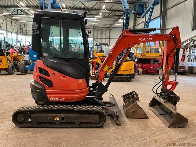 Mini-excavator Kubota U 20-3