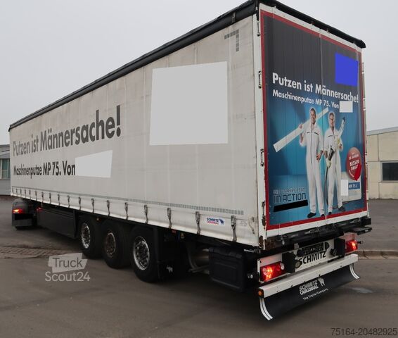 Auflieger mit Pritsche & Plane SCHMITZ SCS 24/L-13.62 EB