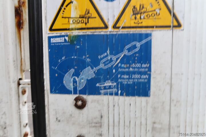 Auflieger mit Pritsche & Plane SCHMITZ SCS 24/L-13.62 EB