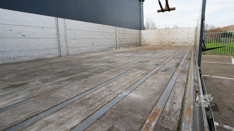 Camion-grue DAF CF 400 open box with Palfinger PK 17502 crane