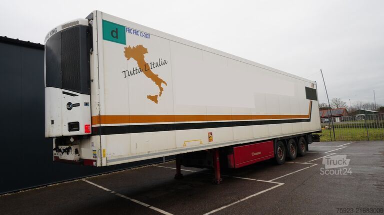 Transporte refrigerado/congelado Krone 3 Axle frigo trailer with THERMO KING SLXi Spec...