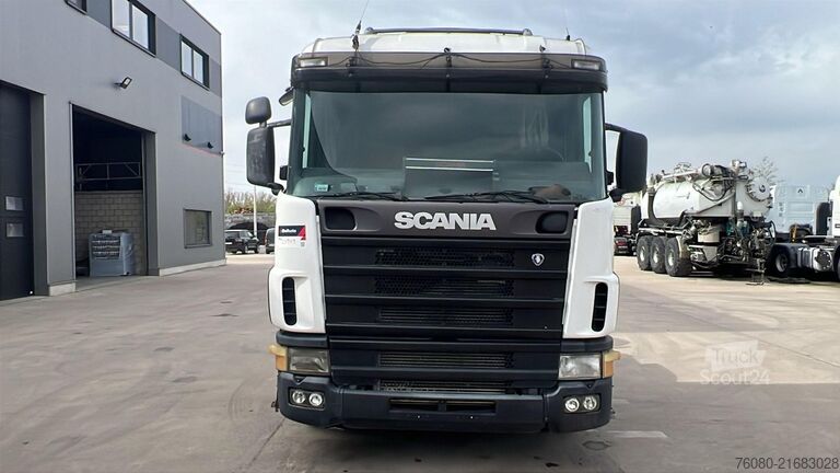 Standaard trekker Scania 124 - 400 (PTO / MANUAL PUMP / POMPE MANUELLE /...