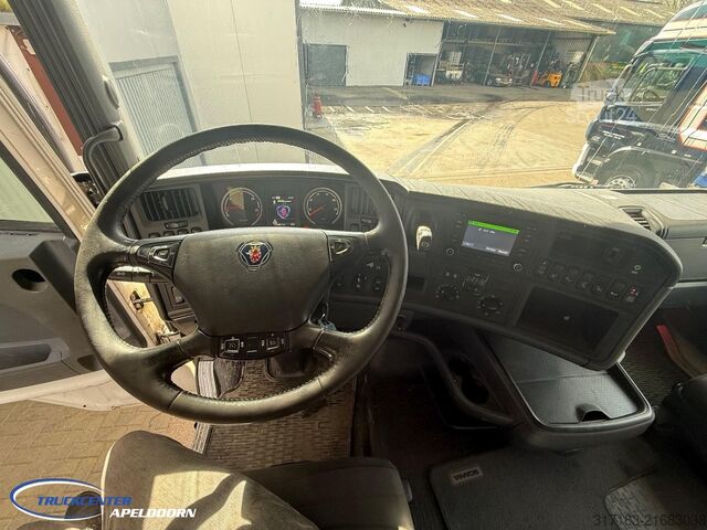 Cisterna Scania R490 RVS tank, Euro 6, Stuuras, Retarder