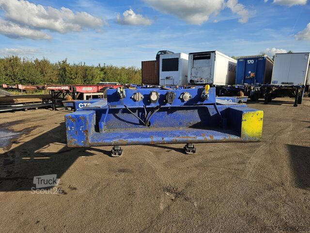 Transporte de contenedores MKF METALLBAU CS 20 / STEEL SUSPENSION/ ROR DRUM.