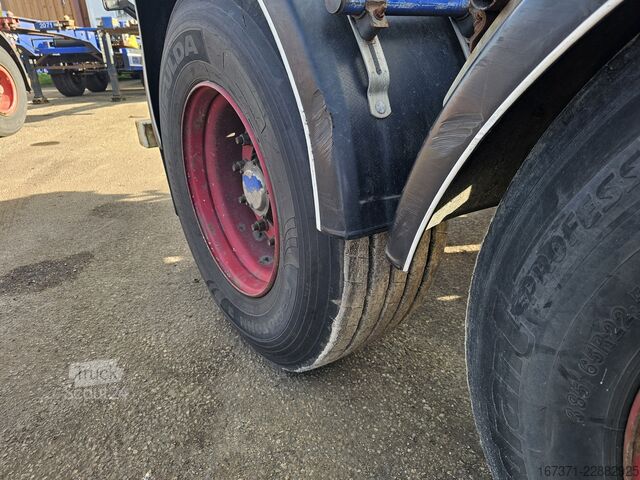 Transporte de contenedores MKF METALLBAU CS 20 / STEEL SUSPENSION/ ROR DRUM.