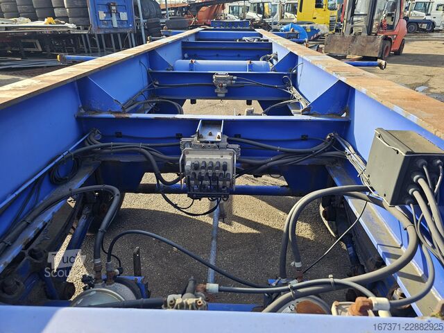 Transporte de contenedores MKF METALLBAU CS 20 / STEEL SUSPENSION/ ROR DRUM.