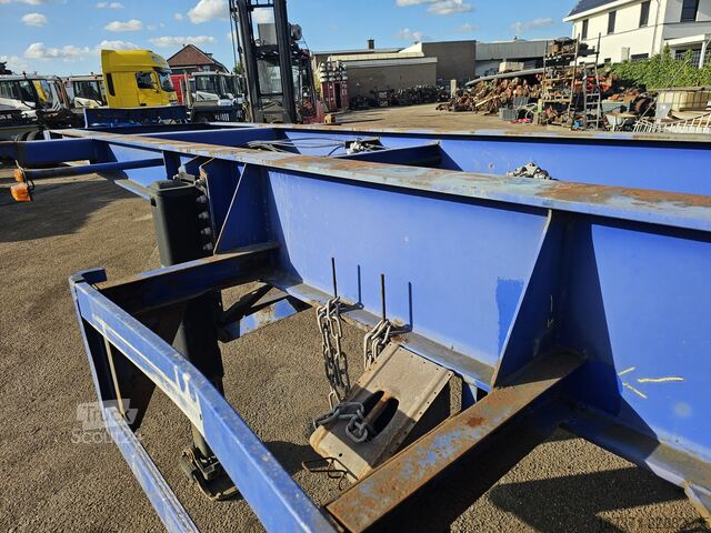 Transporte de contenedores MKF METALLBAU CS 20 / STEEL SUSPENSION/ ROR DRUM.