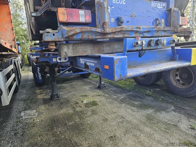 Konttikuljetukset MKF METALLBAU CS 20 / STEEL SUSPENSION/ ROR DRUM.