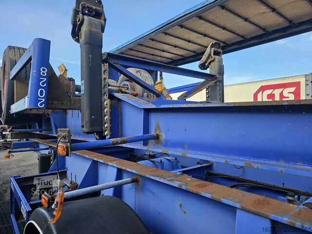 Konttikuljetukset MKF METALLBAU CS 20 / STEEL SUSPENSION/ ROR DRUM.