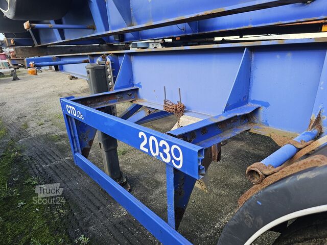 Konttikuljetukset MKF METALLBAU CS 20 / STEEL SUSPENSION/ ROR DRUM.
