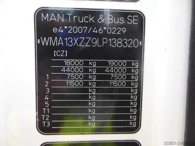Tūrinis vilkikas MAN TGX 18.470, XXL, LOWDECK, RETARDER