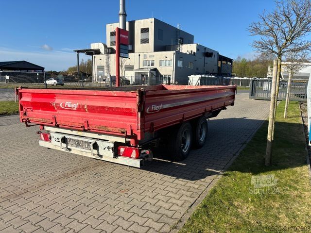 Piekabe FLIEGL TSK 118 Tandem Dreiseitenkipper 5,0m 2-Achs