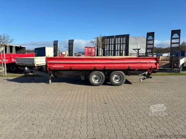 Piekabe FLIEGL TSK 118 Tandem Dreiseitenkipper 5,0m 2-Achs