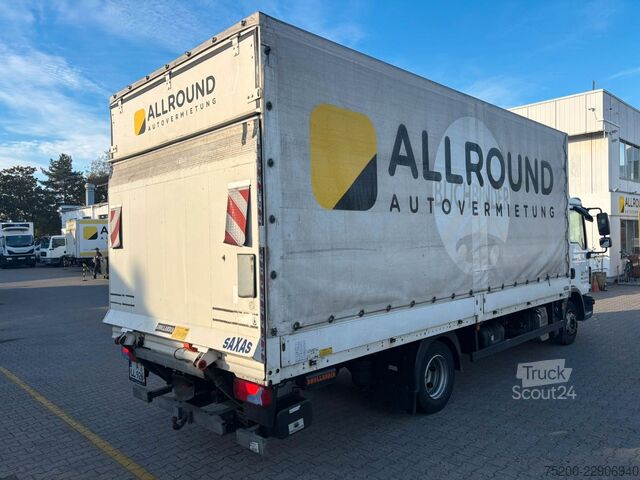 Kombi vozilo sa ceradom MAN TGL 8.190 Pritsche / Plane / LBW