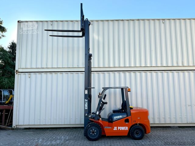 Фронтальний навантажувач вилковий  JX Power CPCD35 / 3.5T Diesel /Sideshift/Freihub