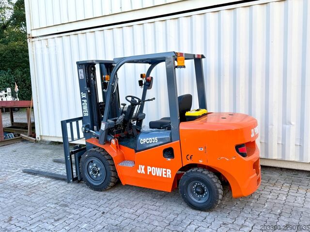 Фронтальний навантажувач вилковий  JX Power CPCD35 / 3.5T Diesel /Sideshift/Freihub