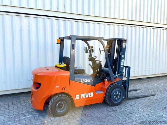 Фронтальний навантажувач вилковий  JX Power CPCD35 / 3.5T Diesel /Sideshift/Freihub