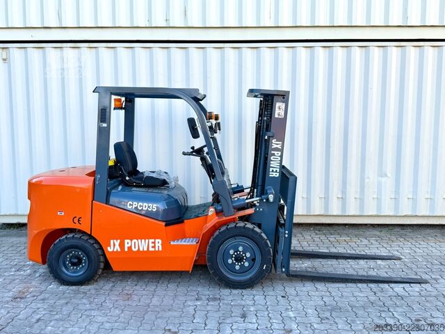 Фронтальний навантажувач вилковий  JX Power CPCD35 / 3.5T Diesel /Sideshift/Freihub