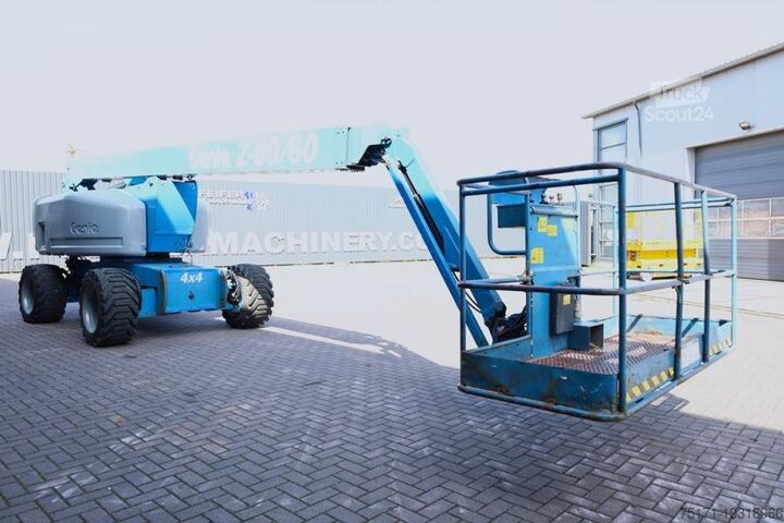 Gelenkteleskoparbeitsbühne Genie Z80/60 Diesel, 4x4x4 Drive, 26m Working Height, 18