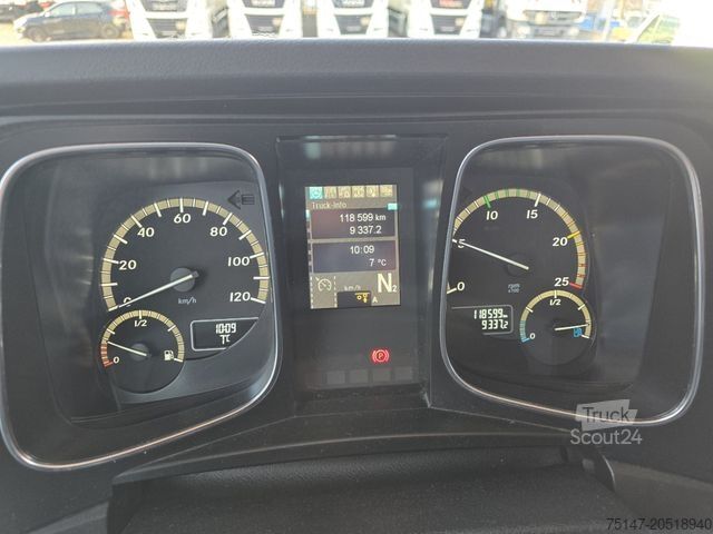 Ladbil med udskifteligt lad MERCEDES-BENZ 2540 L Actros 6x2 Fahrschule 5-Sitzer Liftachse