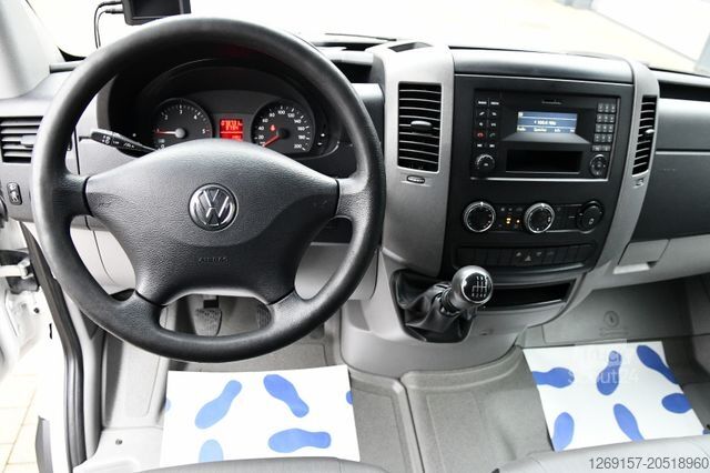 Verhollinen pakettiauto VOLKSWAGEN Crafter Pritsche Plane 35 mittel L2 Kamera Klima