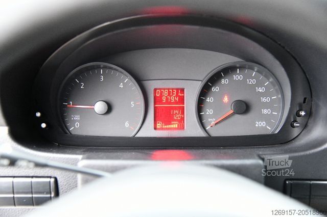 Verhollinen pakettiauto VOLKSWAGEN Crafter Pritsche Plane 35 mittel L2 Kamera Klima