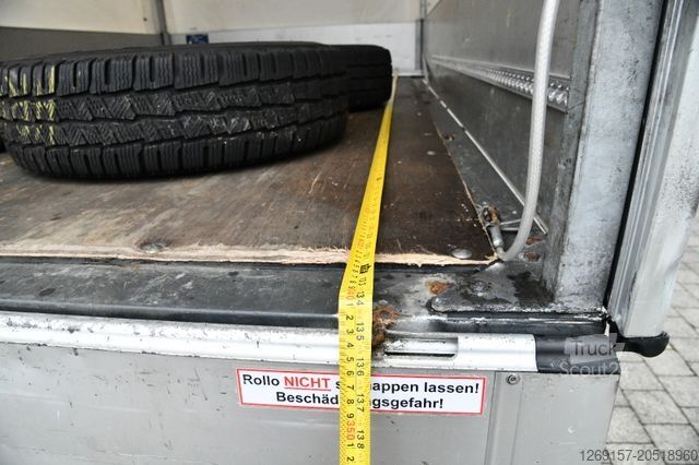 Curtain sider van VOLKSWAGEN Crafter Pritsche Plane 35 mittel L2 Kamera Klima