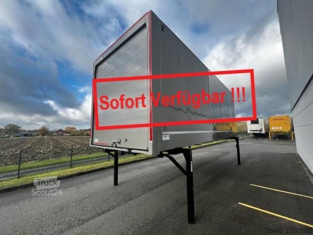 Swap body trailer KRONE Wechselkoffer Heck Alu.- Rolltor