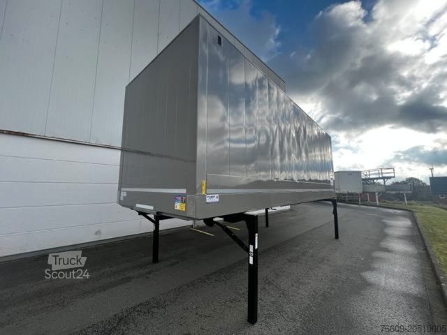 Swap body trailer KRONE Wechselkoffer Heck Alu.- Rolltor