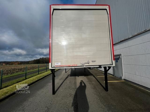Swap body trailer KRONE Wechselkoffer Heck Alu.- Rolltor