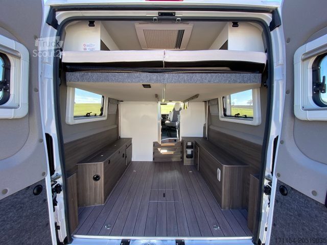 Camper van VANTOURER Van 600 L , mit Aufstelldach,Längsbetten,Automat