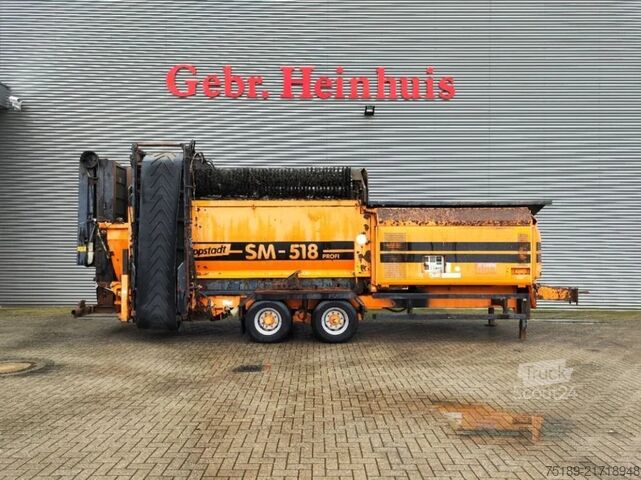 DRUM SHEET Doppstadt SM 518 / SM 620 Profi 15x15 mm!