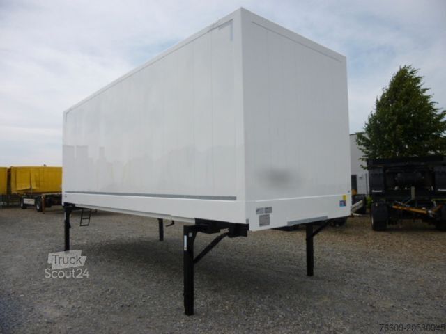 Anhänger-Wechselpritsche KRONE Heck hohe Portaltüren