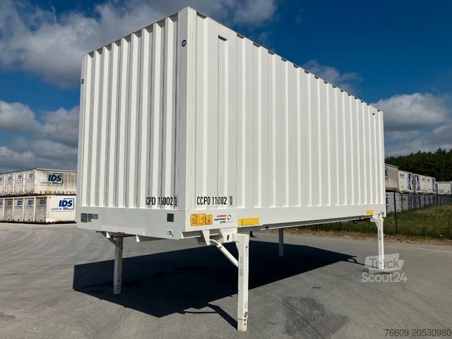 Swap body trailer KRONE Wechselbrücke Koffer