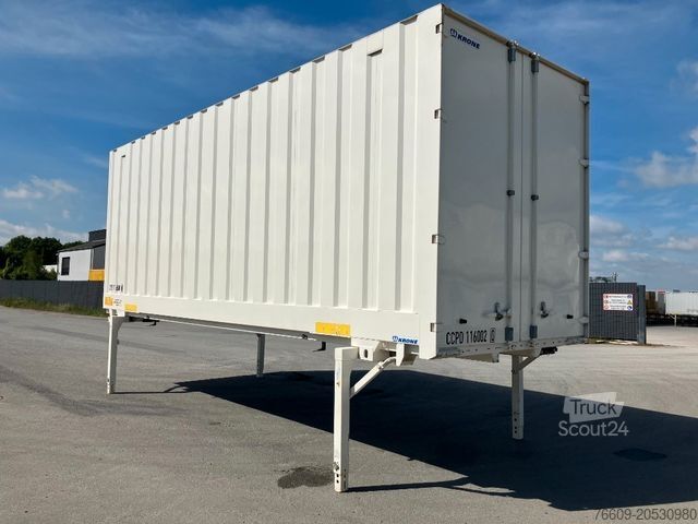 Swap body trailer KRONE Wechselbrücke Koffer