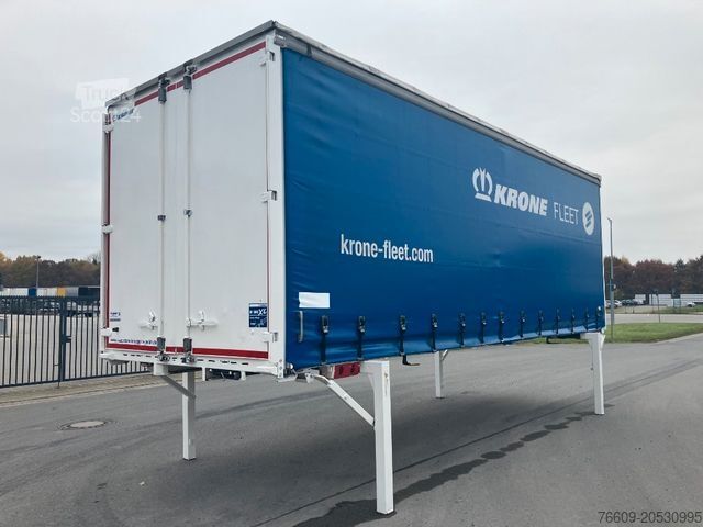 Swap body trailer KRONE Wechselbrücke Plane