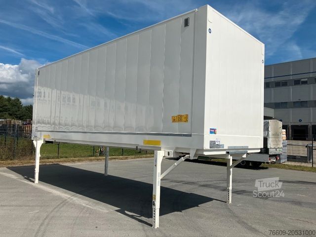 Cserélhető felépítményes pótkocsi KRONE Wechselbrücke Koffer