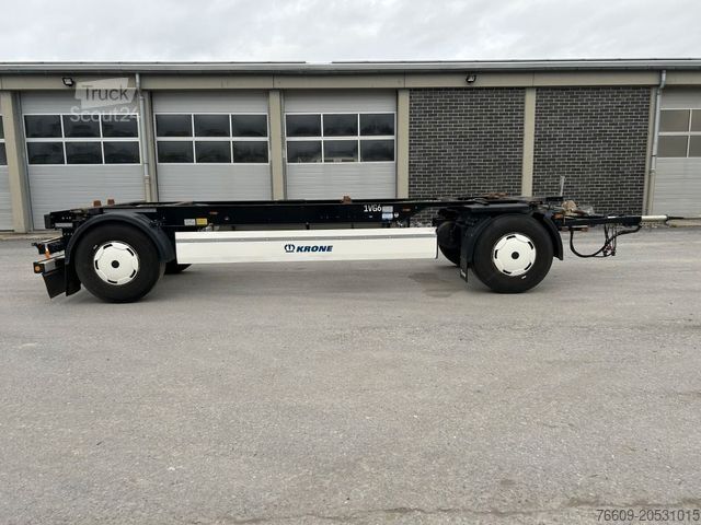Keičiamo važiuoklės priekaba KRONE 2 Achswechselfahrgestell, Typ: AZW 18 eL3B9