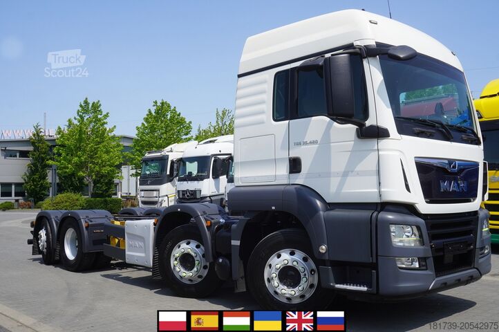 Rama do zabudowy MAN TGS 35.420 8x2 / Chassis 6.4 m